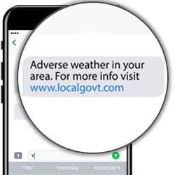 Celcom Government SMS Alert