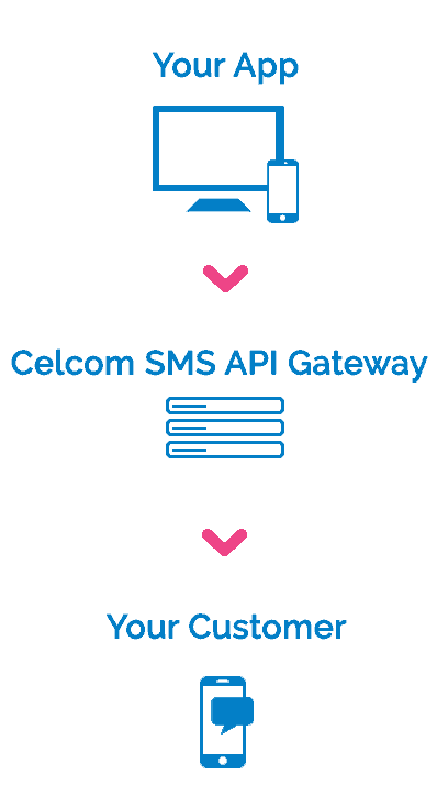 sms gateway celcom infographic